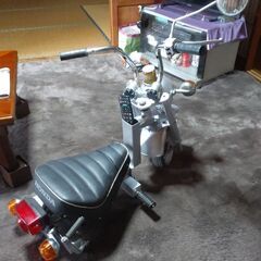 唯一無二【部屋用】【作業用】バイク椅子 超シャコタン モンキー風 カスタムの画像