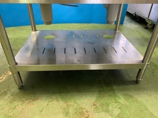 食器洗浄機用2槽シンク　1000x660x800(+150)