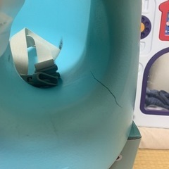 ベビーサークル　ミュージカルキッズランド DX ホワイト&グレー 6個＋拡張パネル2枚とベビーシートの画像