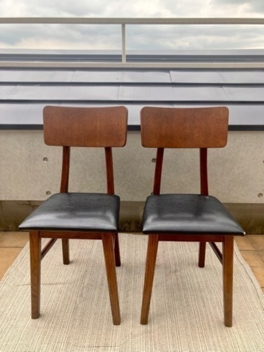 ジャーナルスタンダードファニチャー　椅子2脚セット