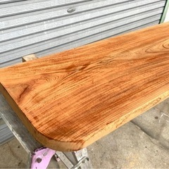 欅　けやき　敷台◇1枚板◇カウンターテーブル　店舗　新築　家具◇の画像