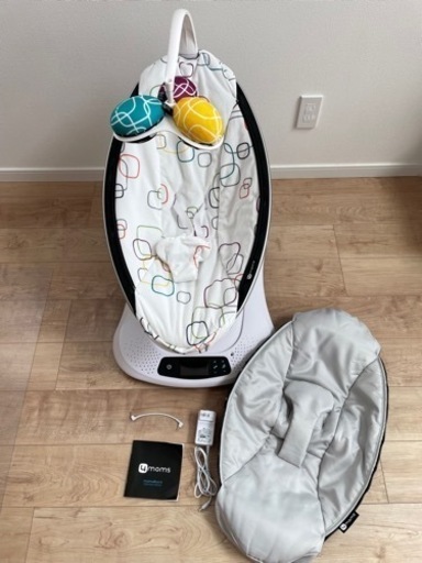 mamaroo 4.0 ママルー　4moms 電動バウンサー　替えシートあり