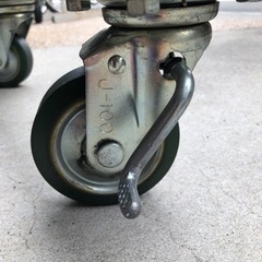 ◆●アングル台車・50×90×19cm・車輪直径10cmの画像