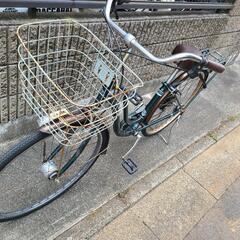 二輪自転車　ギア付き　ママチャリの画像