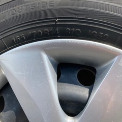 ★値下げ★スタッドレスタイヤ　ホイール付　14インチの画像