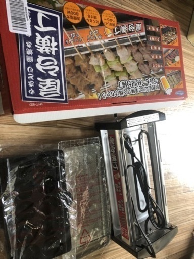 網焼き　電気式　たこ焼き　焼き鳥