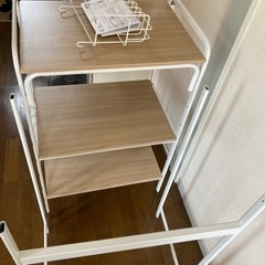 冷蔵庫ラック　アイリスオーヤマの画像