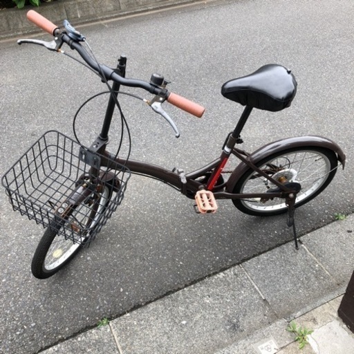 ◆好調◆折りたたみ自転車6段ギア