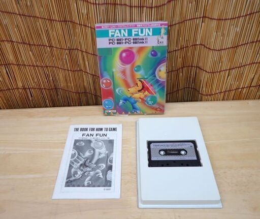 激レア エニックス FAN FUN スーパーマルチ画面反射ゲーム PC-8001＆mkⅡ PC-8801(8001モード) ENIX☆ 札幌市 豊平区 平岸