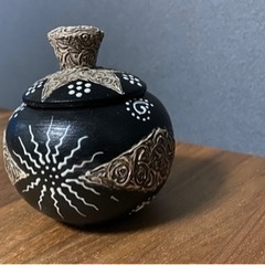 2406.バリ島のお土産☆小物入れ☆収納☆オブジェ☆おしゃれ☆雑貨☆以下検索ワードFrancfrancフランフランIKEAニトリ無印マライカ　チチカカの画像
