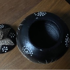 2406.バリ島のお土産☆小物入れ☆収納☆オブジェ☆おしゃれ☆雑貨☆以下検索ワードFrancfrancフランフランIKEAニトリ無印マライカ　チチカカの画像