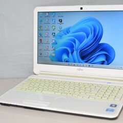 最新Windows11+office 爆速SSD256GB 富士通 LIFEBOOK AH54/H i5-3210M