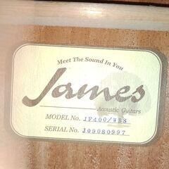 【お値下げしました】James アコースティックギターの画像