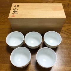 差し上げます　未使用　湯呑み　5個セット