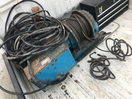 三相200v ウィンチ　ウインチ