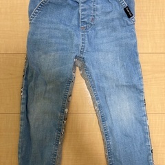 男の子用ジーパン（サイズ100）スペース柄
