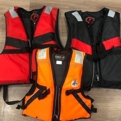 (決定)Gulfish ライフジャケット 3枚セット