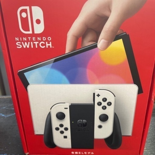 中古美品 ニンテンドースイッチ 有機ELモデル ホワイト 2022/06/11