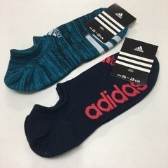 取引場所　南観音　ロ2206-382 新品adidas靴下2足セット