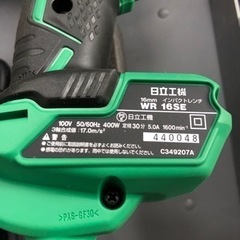 日立　HIKOKI  インパクトレンチ　1/2  100V  WR16SE 未使用品の画像