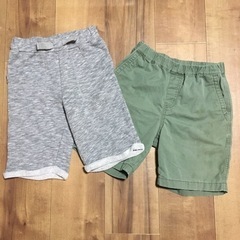 120サイズ　ハーフパンツ　2枚組