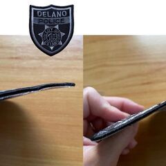 【差上げます】刺繍アイロンワッペン　2種セットの画像