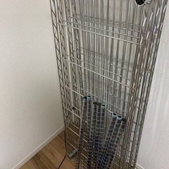 千葉県柏市　スチールラック　メタルラック　120×45 高さ145