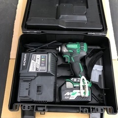 日立 HIKOKI 未使用品 コードレス インパクトレンチ WH36DA マルチ