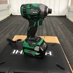 日立 HIKOKI 未使用品 コードレス インパクトレンチ WH36DA マルチ