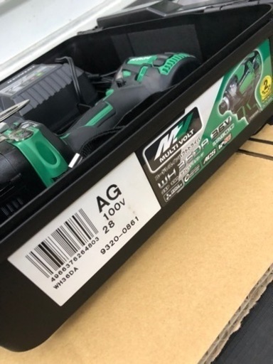 日立　HIKOKI  未使用品　コードレス　インパクトレンチ　WH36DA マルチボルト　36V