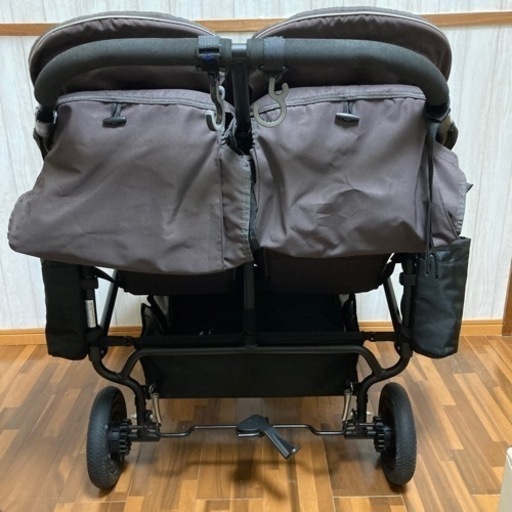 エアバギー ココダブル エスプレッソ 双子用ベビーカー