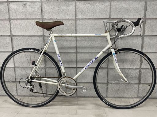 ジャンク MARUISHI 「丸石」EMPEROR 1990年代 クロモリ ロードバイク スポーツバイク 3722061000013