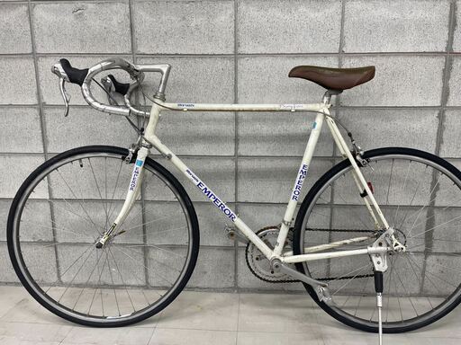 ジャンク MARUISHI 「丸石」EMPEROR 1990年代 クロモリ ロードバイク スポーツバイク 3722061000013