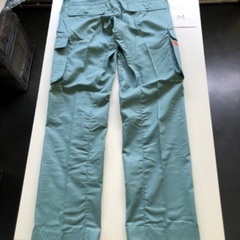 【新品未使用】夏用作業着・ズボン　グリーン　Mサイズの画像