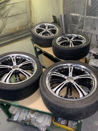17インチ アルミホイール+タイヤ