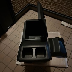 20系アルファード センターコンソールボックス 純正 黒 トヨタの画像