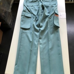 【新品未使用】冬用作業着　上下セット　グリーン　Lサイズの画像