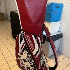 美品!!　ADMIRAL　エナメル　キャディバッグ　100周年記念　限定モデル 良品】 ADMIRAL アドミラル キャディバッグ 100周年記念 限定モデル