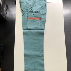 【新品未使用】夏用作業着・ズボン　グリーン　Lサイズの画像