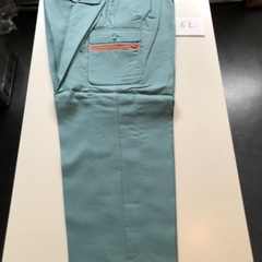 【新品未使用】夏用作業着　上下セット　グリーン　6Lサイズ