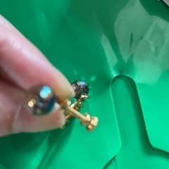 ２つ珠　指輪　フリーサイズの画像