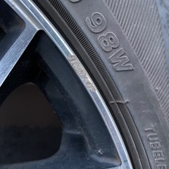 値下げしました。車庫整理 weds LEONIS MX 19インチの画像