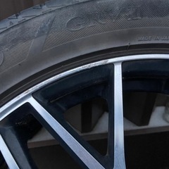 値下げしました。車庫整理 weds LEONIS MX 19インチの画像