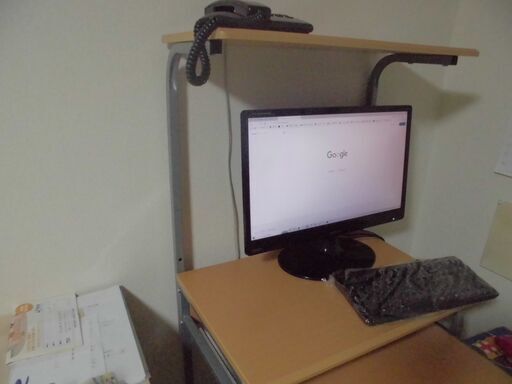 美品★パソコンラック　パソコンデスク　PCラック　キッチンラック