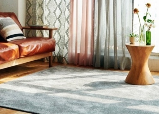 【大幅値引き】JAB 高級ラグマット ライトグレー