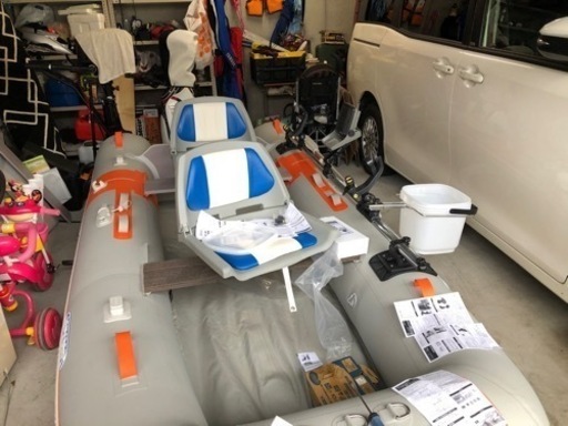 値下げ中　ゴムボート　ジョイクラフト　６馬力　フルセット