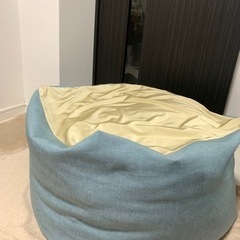 ふわもちビーズクッション　の画像