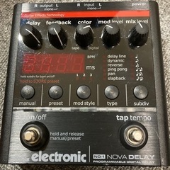 【中古美品】ディレイ TC Electronic NOVA DELAY