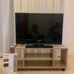 液晶テレビ32型及びTVボード　LCD-32BHR500 MITSUBISHI