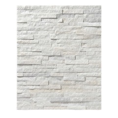 サンワカンパニー　バンピーウォール　ホワイト・石材・天然石の画像